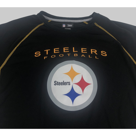 NFL Pittsburgh Steelers Mens Pullover Shirt XL Long Sleeve Graphic Team Apparel - Picture 3 of 8